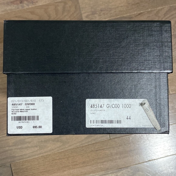 SAINT LAURENT YSL “SMOKING SLIPPER” BLACK SZ 44 US 11 - Picture 5 of 7